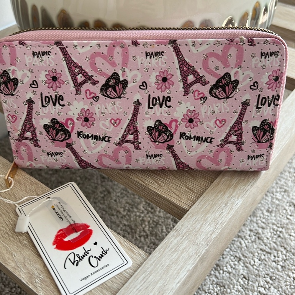 NWT blush crush wallet